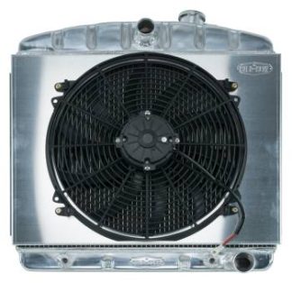 Aluminium Radiator with Electric Fan - 1955-1957 Full size Car