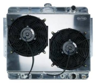 Aluminum Radiator with Dual Electric Fans