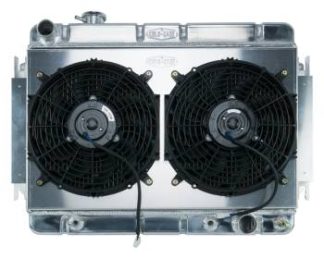 Aluminum Radiator with Dual Electric Fans