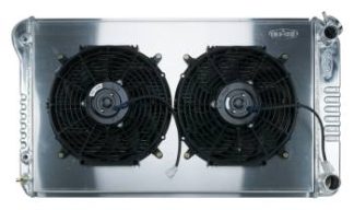 Aluminum Radiator with Dual Electric Fans