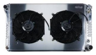 Aluminum Radiator with Dual Electric Fans
