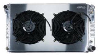 Aluminum Radiator with Dual Electric Fans
