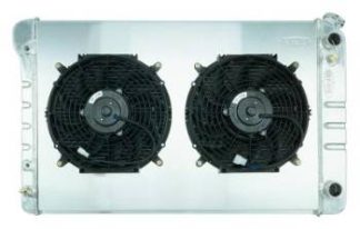 Aluminum Radiator with Dual Electric Fans
