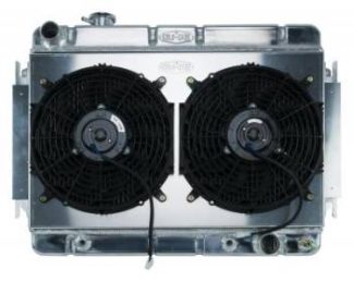 Aluminum Radiator with Dual Electric Fans