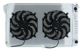 Aluminum Radiator with Dual Electric Fans