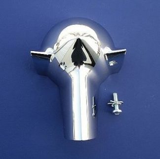 1955-56 Bel Air Horn Ring Chrome Center (No Emblem Holes)