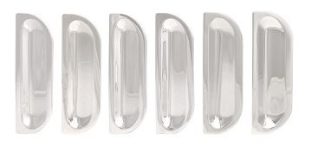 1957 Fender Louvers (Chrome) - Set of 6