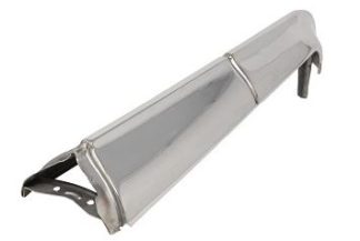 1957 Vertical Fin Moulding - Right (Stainless)