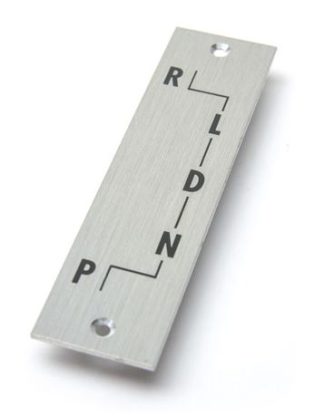 Early 1956 Automatic Shift Pattern Indicator Plate