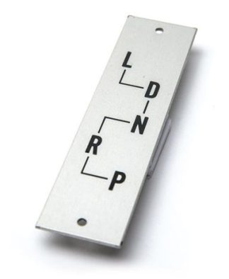 1958-61 Shift Pattern Indicator Plate For Automatic