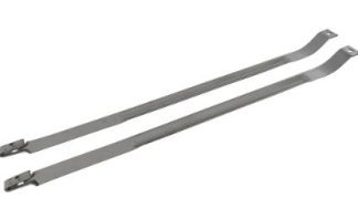 1970-1973  Camaro Fuel Tank Strap Set, 2 Piece, Stainless Steel