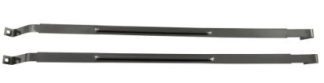 1964-1967 Chevy Chevelle Fuel Tank Strap Set, Stainless Steel