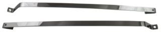 1968-1972 Chevy Chevelle Fuel Tank Strap, Pair, Stainless Steel