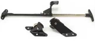 1955-1956 Chevy Parking Brake Assembly Black Handle