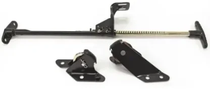 1955-1956 Chevy Parking Brake Assembly Black Handle