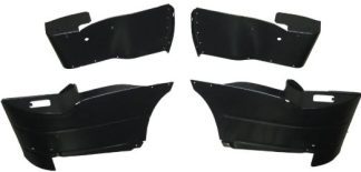 1956-1957 Chevy Convertible Rear Seat Arm Rest Structure. Set 4 PCS