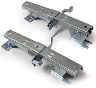 1957 Chevy 2 & 4 Door Seat Track Set. Pair 2 PCS