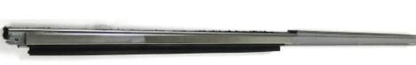 1955-1957 Chevy Sedan Vent Window Vertical Frame Channel w/ Felt & Seal LH