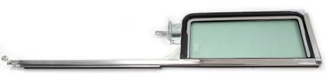 1955-1957 Chevy Convertible Vent Window Assembly Tinted RH