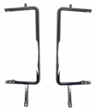 1955-1957 Chevy Hardtop Vent Window Inner Frames Pair