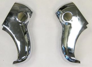 1955 Chevy Bumper Rear Bumper Guard Set (Pair)