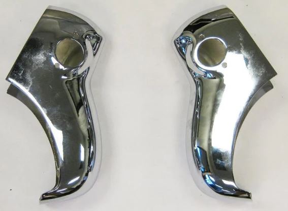 1955 Chevy Bumper Rear Bumper Guard Set (Pair)