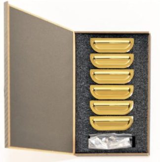 1957 Chevrolet Fender Louver Set Gold