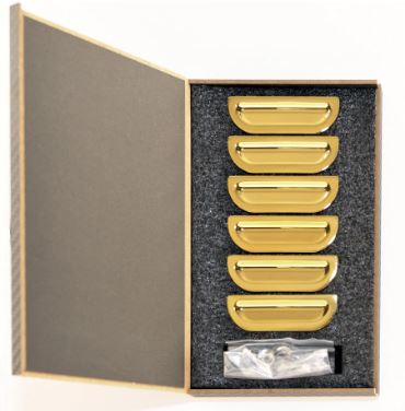 1957 Chevrolet Fender Louver Set Gold