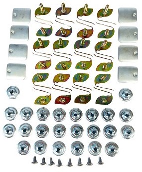 1956 Chevy Bel Air Door Side Moulding Clip set