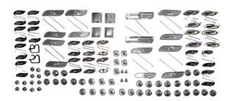 1956 210 2-Door Complete Side Moulding Clip Set
